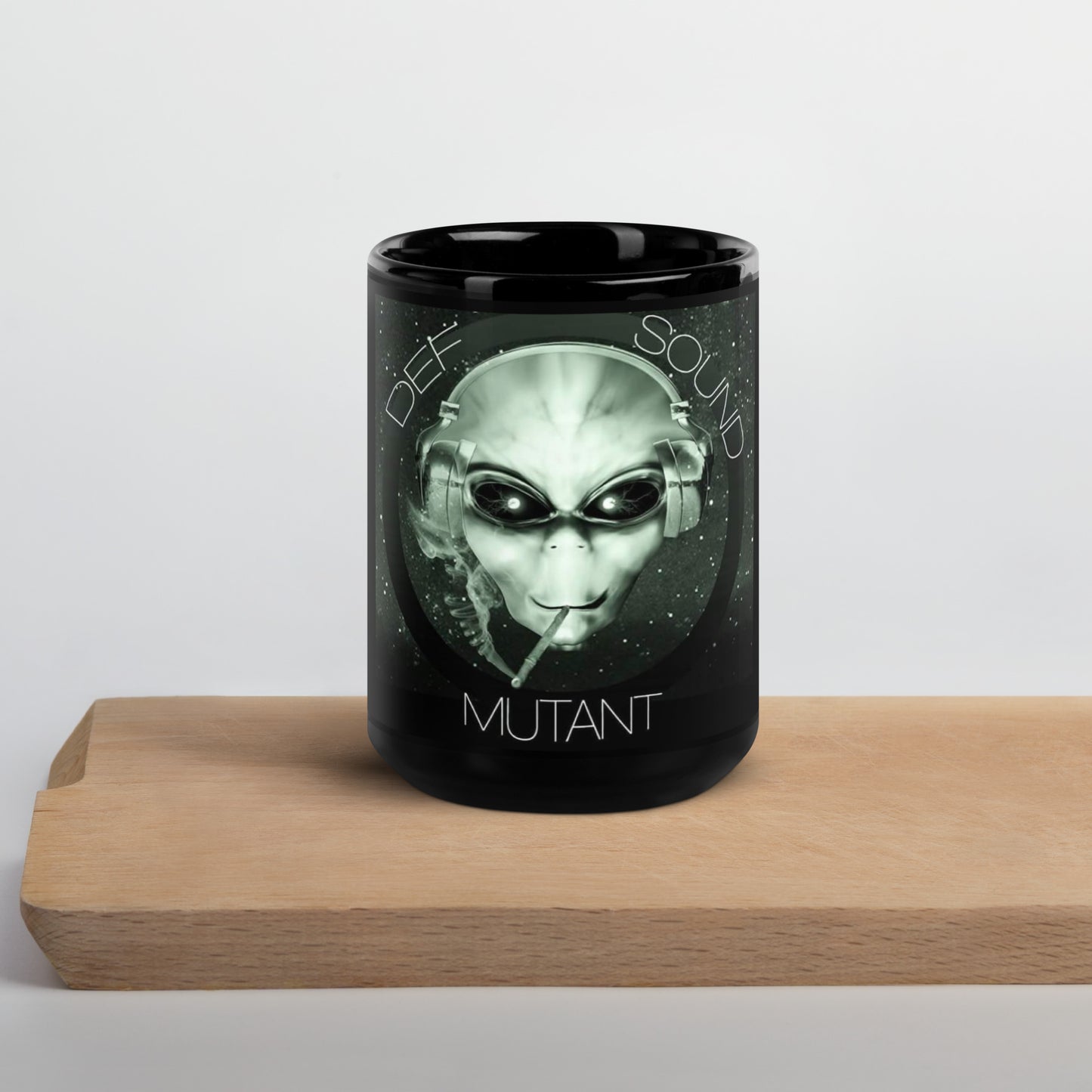 Black Glossy Mug