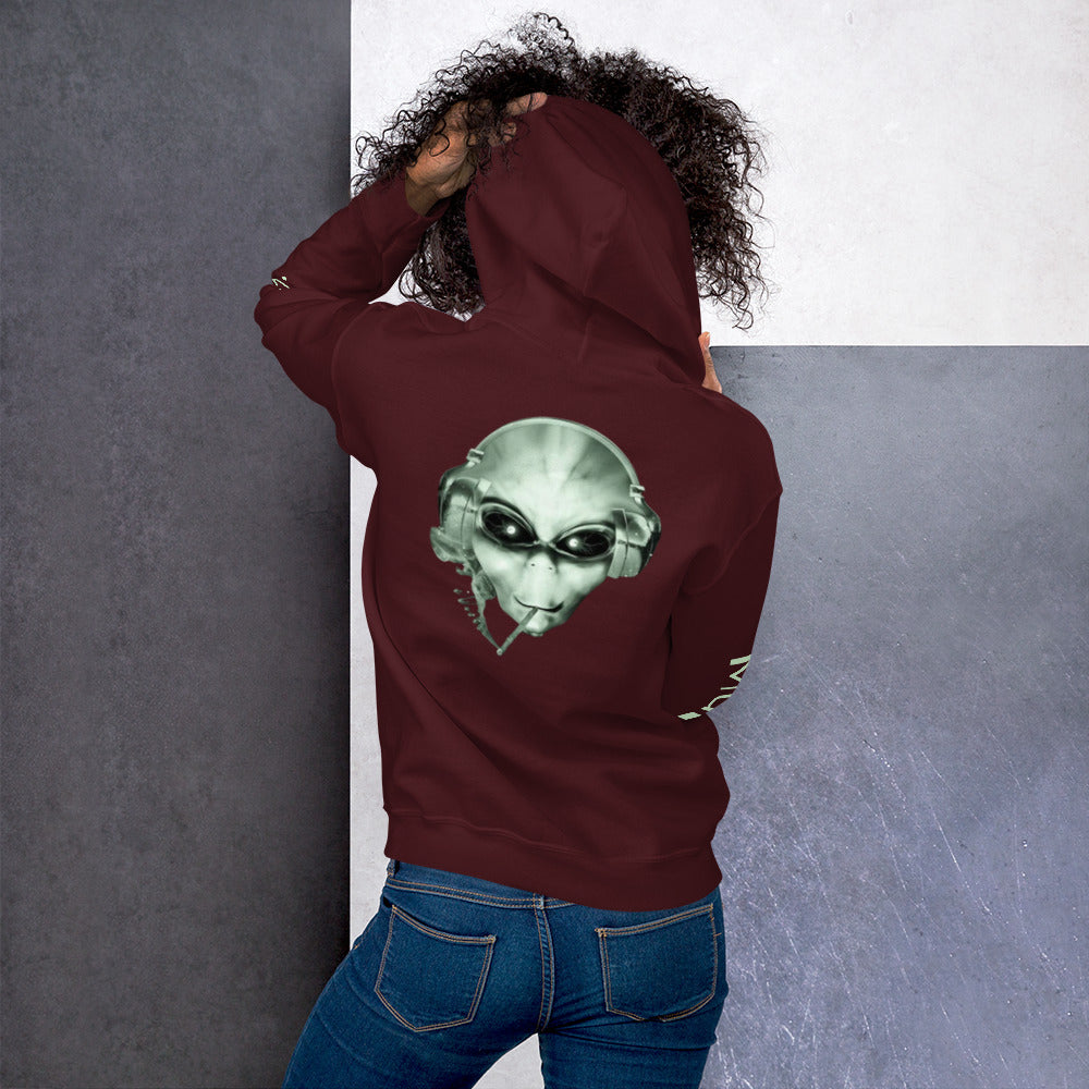 DSM ALIEN GREEN HOODIE