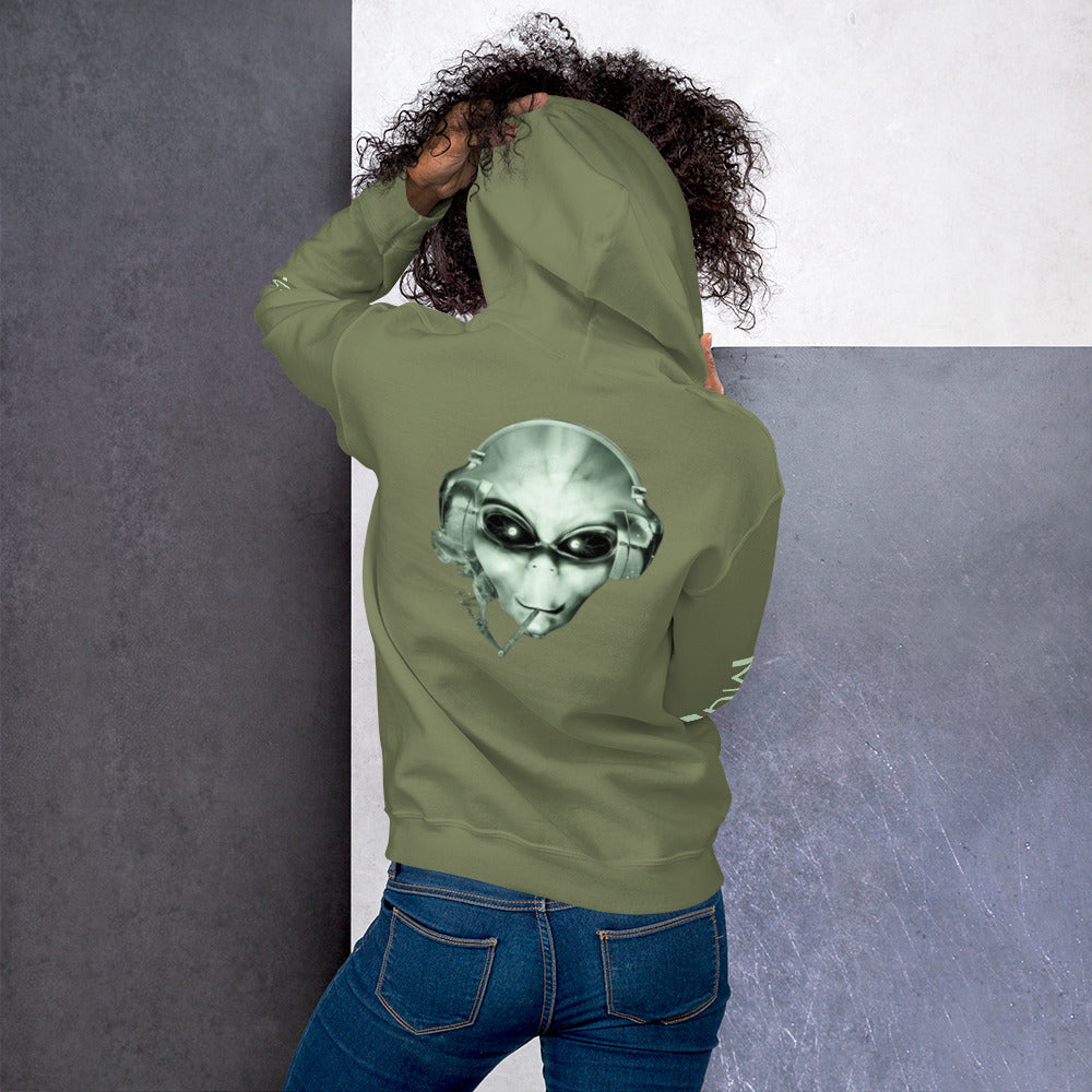 DSM ALIEN GREEN HOODIE